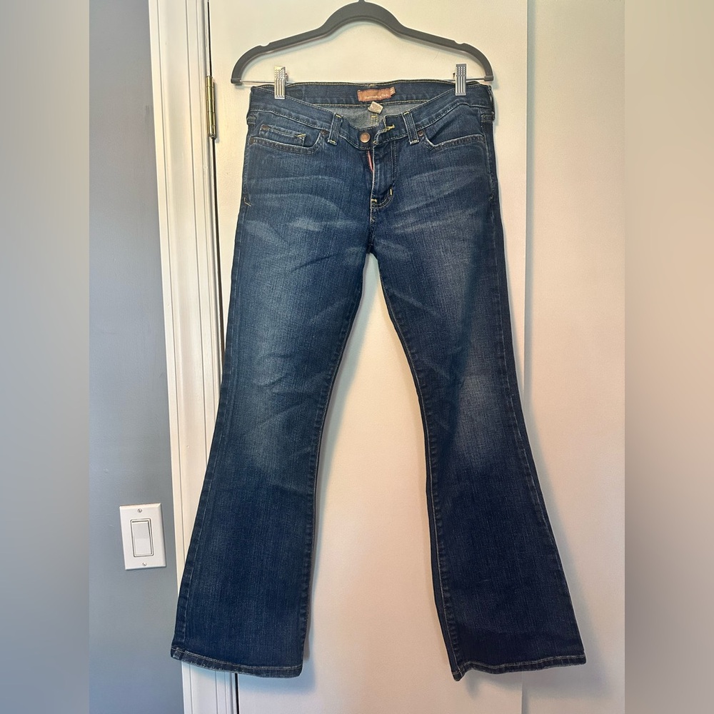 Abercrombie & Fitch Dark Blue Flare Jeans